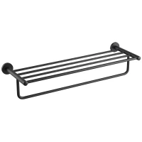 Полка для полотенец Timo Saona 13058/03 65,4 см, черный матовый
