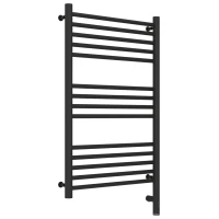 Полотенцесушитель электрический 800x500 темный титан муар МЭМ правый, перемычка прямая Сунержа Богема 3.0 15-5805-8050