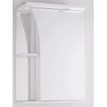 Изображение товара зеркальный шкаф 50x73 см белый глянец style line виола лс-00000117