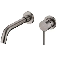 Смеситель для раковины Grocenberg GB511BG встраиваемый, графит