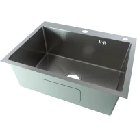 Кухонная мойка Fmark FSC6045L 60x45 см, сатин