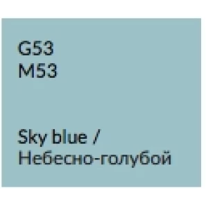 Изображение товара зеркальный шкаф 100x75 см небесно-голубой глянец verona susan su607g53