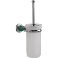 Ёршик Boheme Murano 10913-GR-CR настенный, хром/бирюзовый