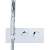 Смеситель для ванны Allen Brau Liberty 5.33009-00 встраиваемый, с душевым гарнитуром, хром