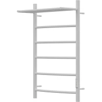 Полотенцесушитель электрический APEXTERMO Corona CR01185WM 800x532, диммер правый, белый матовый