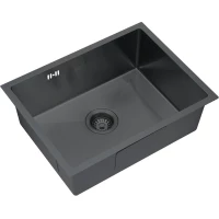 Кухонная мойка Zorg SKS 5844 GRAFIT 58x44 см, графит