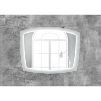 Зеркало 90x69 см Art&Max Roma AM-Rom-900-700-DS-F