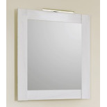 Изображение товара зеркало 70х80 см с подсветкой сосна беленая aqwella 5 stars symphony sim.02.07/sb