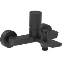 Смеситель для ванны AQG Tube 01TUB400NG черный матовый