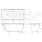 Ванна чугунная Delice Continental Plus DLR230634-AS 170x70 см, с антискользящим покрытием, белый - 2