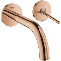 Смеситель для раковины Grohe Atrio New 19287DA3 встраиваемый, без донного клапана, теплый закат глянец