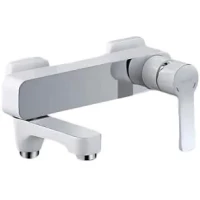 Смеситель для ванны Gappo G3202-8 с душевым гарнитуром,  хром/белый