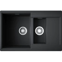 Кухонная мойка Omoikiri Artgranit Daisen 78-2-BL 4993334 78x51 см, черный