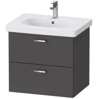Тумба графит матовый 60 см Duravit XBase XB618904949