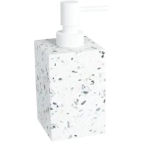 Дозатор для жидкого мыла Fixsen Blanco FX-201-1 настольный, белый камень