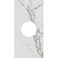 Декор Коррер наборный белый глянцевый 30x60x0,9