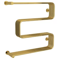 Полотенцесушитель водяной 600x600 золотой Сунержа Фабула М 03-0126-6060