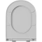 Унитаз подвесной D&K Venice DT1026516 безободковый, торнадо, с сиденьем микролифт, белый - 6