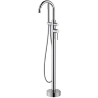 Смеситель напольный для ванны Aquatek Европа AQ1345CR хром