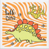 Керамическая плитка Kerama Marazzi Декор Динозаврики 3 матовый 20x20x6,9 OP\A228\5009