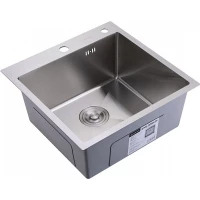 Кухонная мойка Splenka S701.5050.05 50x50 см, сатин