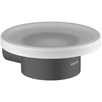 Мыльница Aquatek Лира AQ4403MB настенная, черный матовый