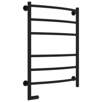 Полотенцесушитель электрический 800x600 черный матовый МЭМ левый Сунержа Галант 2.0 31-5200-8060