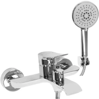 Смеситель для ванны Rea Dart REA-B3301 с душевым гарнитуром, хром