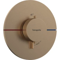 Термостат для душа Hansgrohe ShowerSelect Comfort S 15559140 встраиваемый, бронза