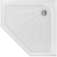Душевой поддон Alex Baitler AB10017V-1 100x100 см, акриловый, пятиугольный, белый