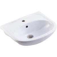 Раковина Veneciana Уют 5464 56x44,5 см, накладная, подвесная, белый