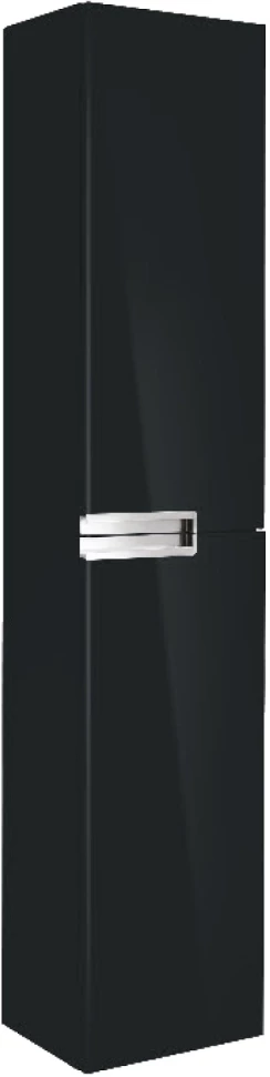 Шкаф-колонна подвесная черный глянец Roca Victoria Nord Black Edition ZRU9000095 - фото 1