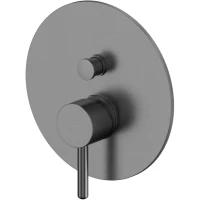 Смеситель для ванны Whitecross Y Y1235GM встраиваемый, оружейная сталь