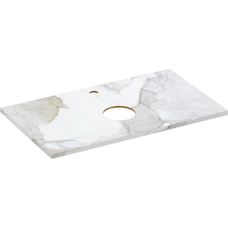 Столешница 77,6 см белый сатин Cersanit Stone A63855