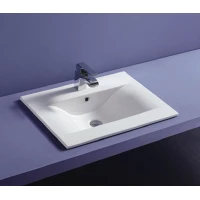 Раковина CeramaLux JY-807-60 61,5x46,5 см, накладная, белый