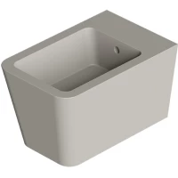 Биде подвесное Alice Hide Square 31220119 серый матовый