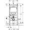 Комплект подвесной унитаз Esbano Clavel ESUPCLAVB + система инсталляции Geberit 458.124.21.1 - 5