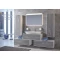 Комплект мебели миллениум серый/белый глянец 120 см Aqwella 5 Stars Genesis GEN0112MG + Esc.09.04.D + GEN0212 - 1