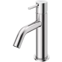 Смеситель для раковины без донного клапана Cezares Leaf LEAF-LSM2-L-01-W0