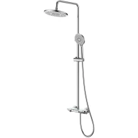 Душевая система SantiLine SL-9012 250 мм, со смесителем, хром