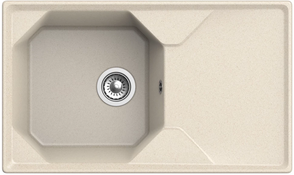

Кухонная мойка GranFest бежевый Unique GF-U-840L