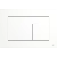 Кнопка смыва Tece TECEvelvet 9240735 для инсталляции, белый