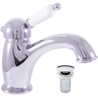 Смеситель для раковины с донным клапаном Rav Slezak Labe L527.5K