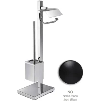 Комплект для туалета Sanibano H4015/LMB напольный, черный матовый