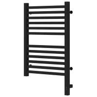 Полотенцесушитель электрический 600x400 черный матовый МЭМ правый Сунержа Модус 3.0 31-5701-6040