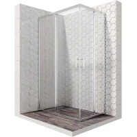 Душевой уголок 100x80 см Ambassador Kingston 14011120 прозрачное