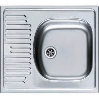 Кухонная мойка Franke Eurostar ETN 611-58 матовая сталь 101.0009.362