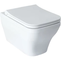 Унитаз подвесной Allen Brau Infinity 4.21011.20 безободковый, белый