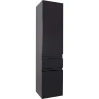 Пенал Jacob Delafon Madeleine EB2069D-J53 подвесной R, черный матовый