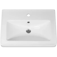 Раковина Misty Quattro 0118 60x43,5 см, накладная, белый